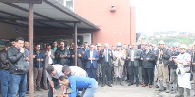 MADENCİ AMASRA’DA KURBAN KESTİ