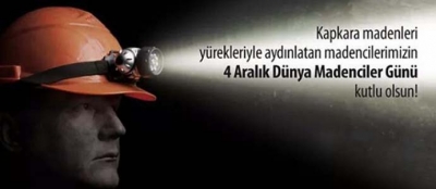 MADENCİLER GÜNÜN KUTU OLSUN ZONGULDAK