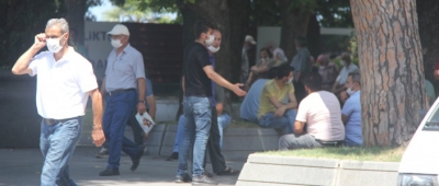 MADENCİLER HAKLARINI İSTİYOR
