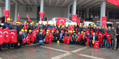  MADENCİNİN KALBİ MEHMETÇİKLE BİRLİKTE ATIYOR   