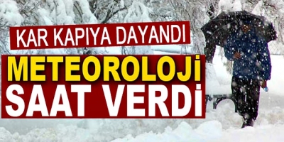 DEVREK KAYMAKAMLIĞI UYARDI: YOĞUN KAR YAĞIŞI GELİYOR