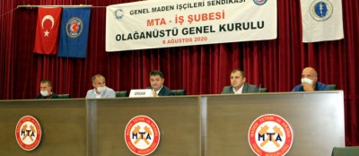 MTA-İŞ ŞUBE GENEL KURULU YAPILDI