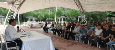   PERSONELİ İLE İSTİŞARE TOPLANTISI YAPTI