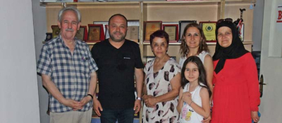 ŞAİR VE YAZARLAR GAZETEMİZİ ZİYARET ETTİ