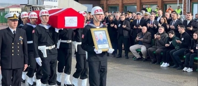 ŞEHİT NURİ ÖZCAN'IN CENAZESİ  ZONGULDAK HAVALİMANI'NDA KARŞILANDI