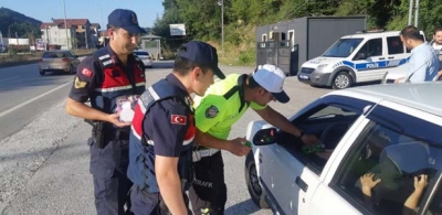 ŞEKER KOLONYA İLE DENETLEDİLER