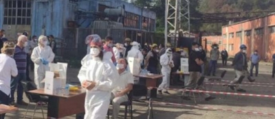 ŞİMDİYE KADAR 19 İŞÇİNİN TESTİ POZİTİF ÇIKTI