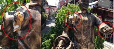  SİMİTÇİ HEYKELİYLE DERDİNİZ NE?