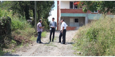 SOYLU YAPILAN ÇALIŞMALARI YERİNDE İNCELEDİ