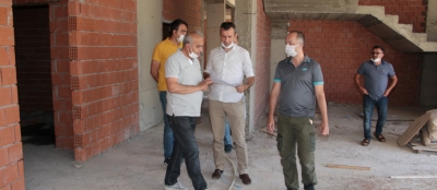 TESİS BİNASINDA YARIM KALAN ÇALIŞMALAR BAŞLADI