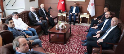 TSO BAŞKANLARI VALİLİKTE