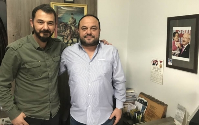 ÜNLÜ YÖNETMEN KEMAL DANACI, GAZETEMİZİ ZİYARET ETTİ