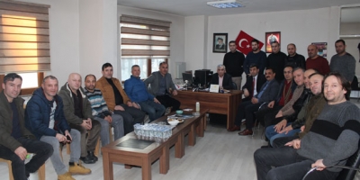 ÜZÜLMEZ ŞUBEYE HAYIRLI OLSUN ZİYARETİ