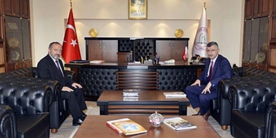 VALİ BEKTAŞ REKTÖR ÇUFALI’YI ZİYARET ETTİ