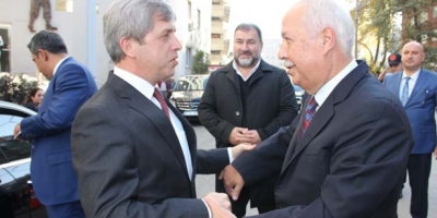 VALİ ÇINAR’DAN BAŞKAN AKDEMİR’E VEDA ZİYARETİ