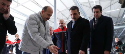 VALİ HACIBEKTAŞOĞLU PROJELERİ YERİNDE İNCELEDİ