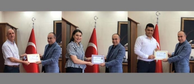 VEFA DESTEK GRUBUNA BAŞARI BELGESİ VERİLDİ