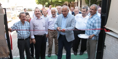 YARDIM SERGİSİNİN AÇILIŞINI BAŞKAN BOZKURT YAPTI
