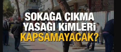 YASAK GENELGESİ YAYINLANDI
