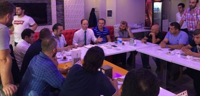 YAVUZYILMAZ, MADEN İŞÇİLERİYLE BİR ARAYA GELDİ