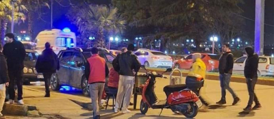 YAYAYA ÇARPTI 2 KİŞİ YARALANDI 