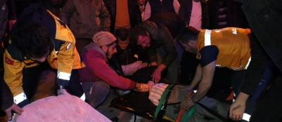 YOLUN KARŞISINA GEÇMEK İSTEYEN YAŞLI ADAMA ÇARPTI