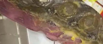 YUMURTALAR KIRIK, DONDURMA ERİMİŞ HALDE GELDİ