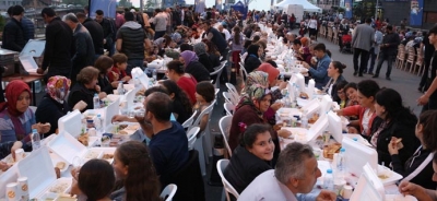 ZONGULDAK'TA 3 BİN KİŞİLİK İFTAR