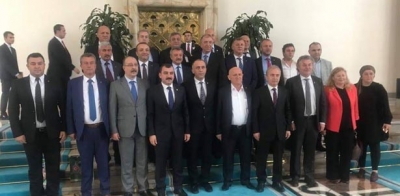 ZONGULDAK İL/İLÇE ODA BAŞKANLARINDAN TBMM ZİYARET