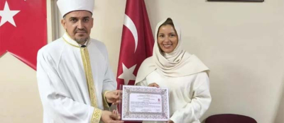 ZONGULDAK'IN AMERİKALI GELİNİ MÜSLÜMAN OLDU