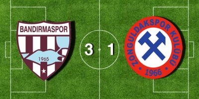 ZONGULDAK'IN BANDIRMA' DA ELİ BOŞ KALDI...